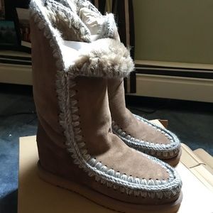Mou Inner Wedge Tall Boots